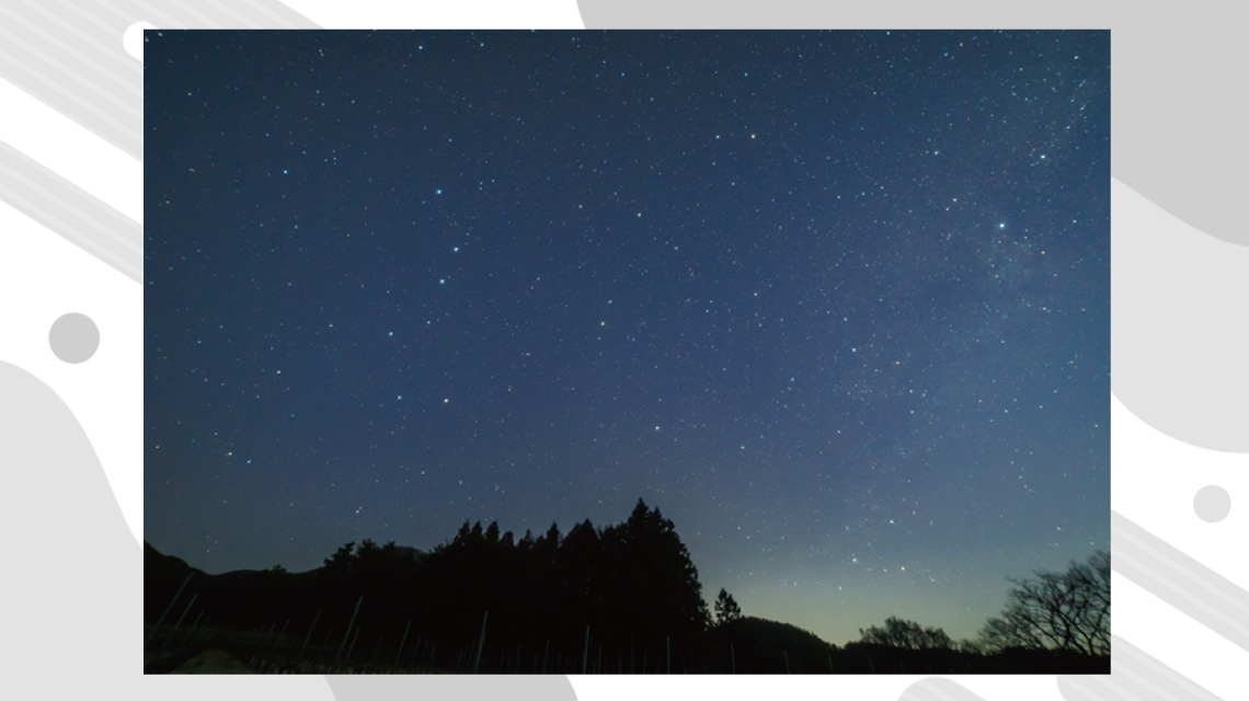 星の会「春の星空と月を見よう」イメージ画像